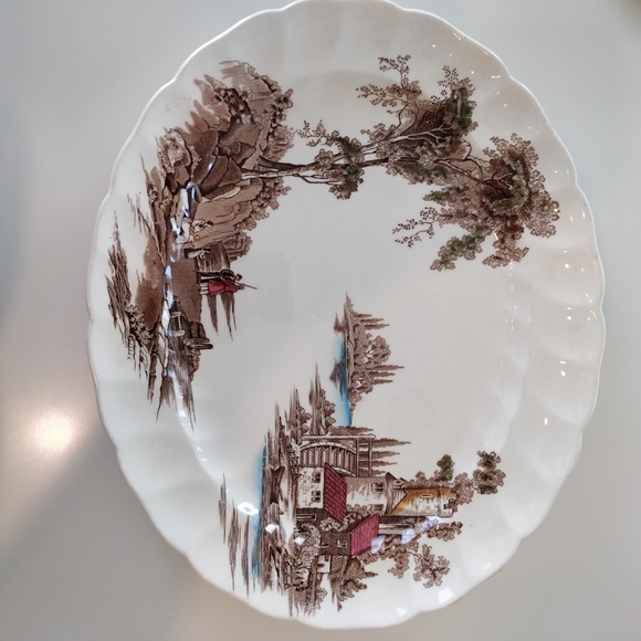 Piece set of “The Old Mill” China - Picture 7 of 11